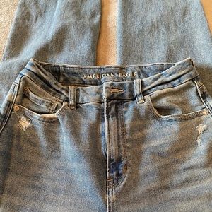 AE  Stretch Curvy Mom Jeans